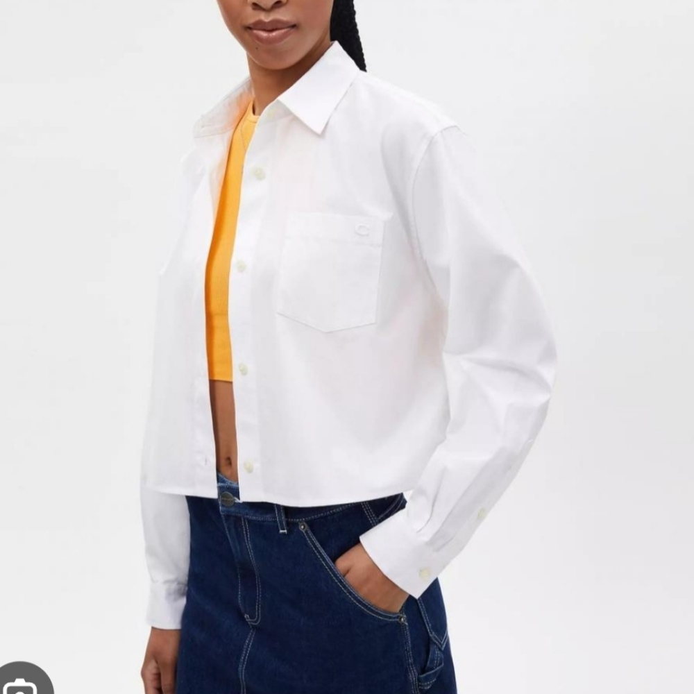 COACH Cropped Shirt (organic cotton)